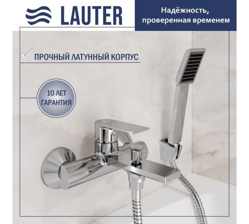 Смеситель Lauter Reef 21CK6678C + Serene 21S00103