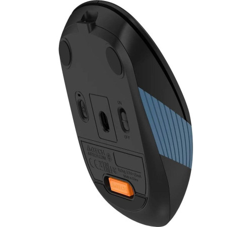 Мышь A4Tech Fstyler FB10CS черный/синий