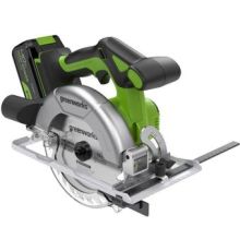 Дисковая циркулярная пила Greenworks GD24CS165 1501607CUB с 1-им АКБ