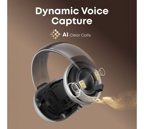 Наушники Anker Soundcore AeroClip белый/золотистый