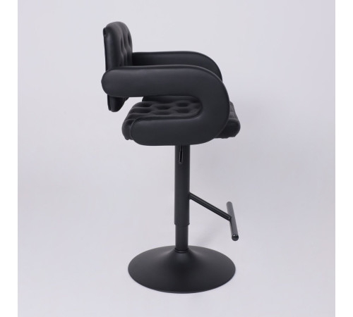 Стул с подлокотниками AksHome Elton черный/черный