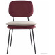 Стул Bergenson Bjorn Pea BB0000688 бордовый/бежевый