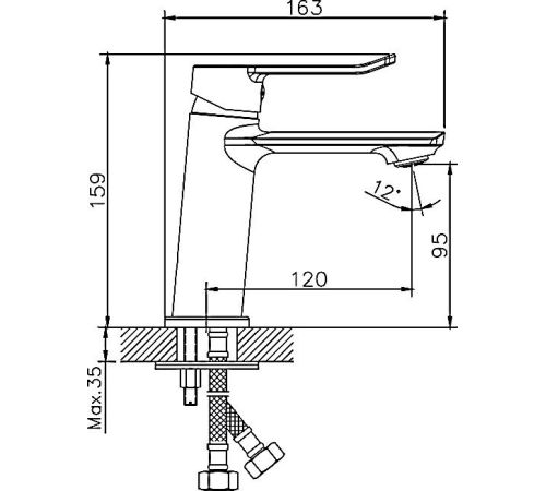 Смеситель Haiba HB10556