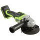 Угловая шлифмашина Greenworks GD24AG 3200207CUG с 1-м АКБ