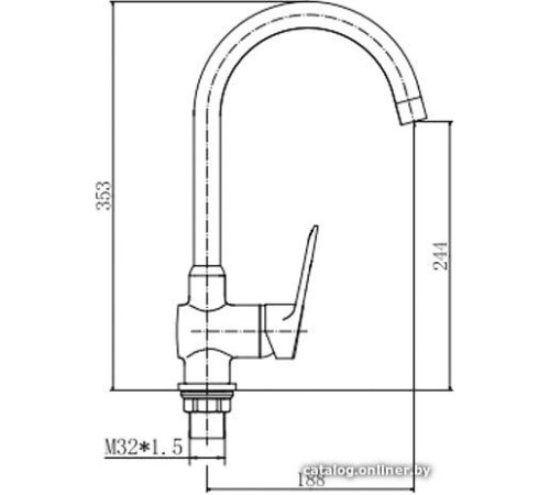 Смеситель Fashun A4007