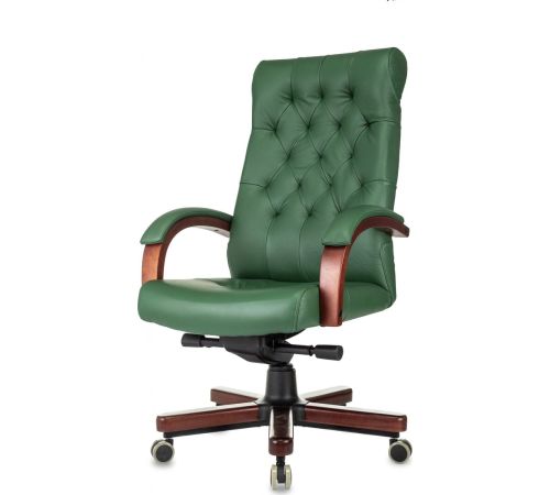 Офисное кресло Бюрократ T-9928WALNUT зеленый