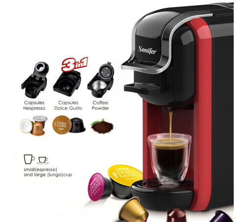 Капсульная кофеварка Sonifer SF-3547