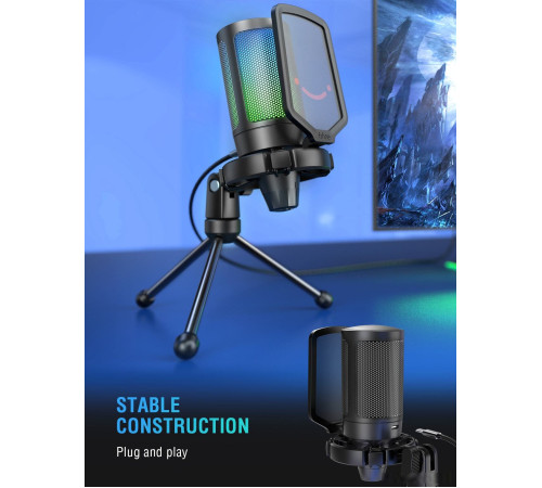 Микрофон FIFINE A6V черный