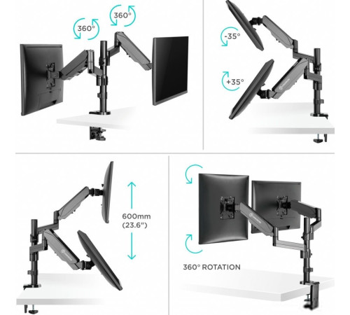 Кронштейн для монитора Onkron G140B