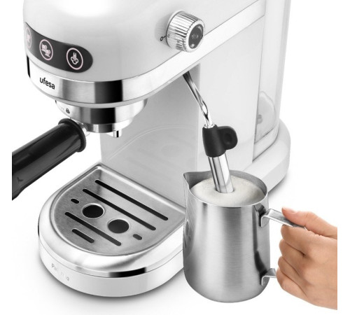 Рожковая кофеварка Ufesa Palermo White