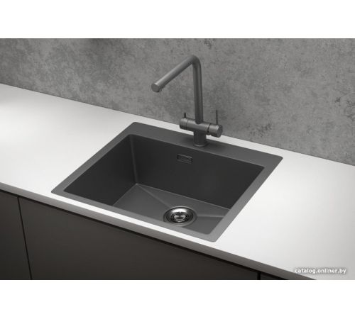 Кухонная мойка Granula GR-5951 графит матовый