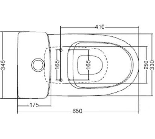 Унитаз Santek Лига [WH302141]
