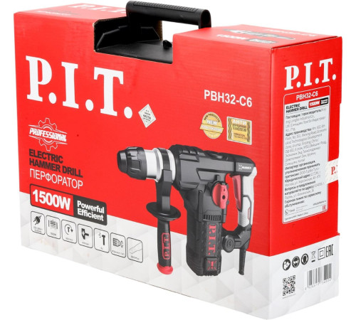 Перфоратор P.I.T. PBH32-C6 кейс