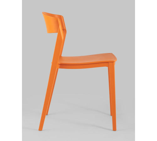 Стул Stool Group Moris пластик оранжевый