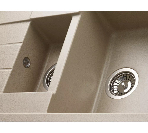 Кухонная мойка KUPPERSBERG Modena 1,5B1D санд беж