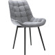 Стул Mio Tesoro Франко светло-серый/черный