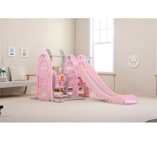 Игровой комплекс Perfetto Sport Замок PS-047-P розовый