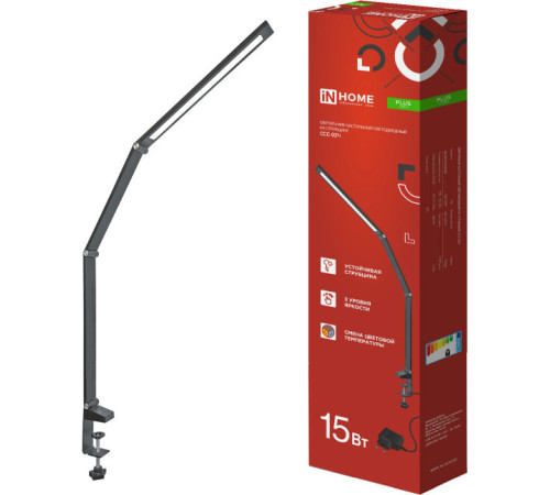 Настольная лампа In Home Plus ССC-02Ч 4690612045269