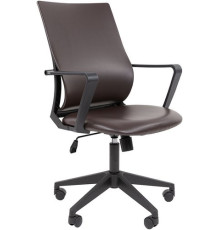 Офисное кресло CHAIRMAN 545 БП экокожа коричневый