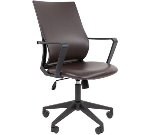 Офисное кресло CHAIRMAN 545 БП экокожа коричневый