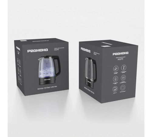 Электрический чайник Redmond Редмонд KG270 черный