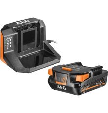 Аккумулятор с зарядным устройством AEG Powertools SET L1820S 4935478932 18В/2 Ah + 18В