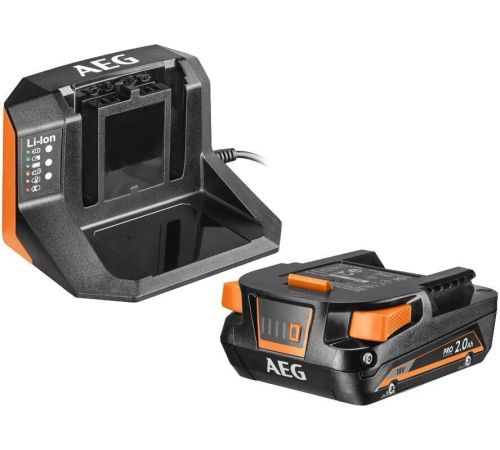 Аккумулятор с зарядным устройством AEG Powertools SET L1820S 4935478932 18В/2 Ah + 18В