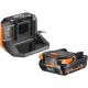 Аккумулятор с зарядным устройством AEG Powertools SET L1820S 4935478932 18В/2 Ah + 18В