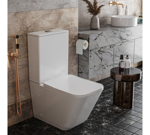 Унитаз напольный Roxen Amati Tornado Rimless Soft Close 600165-01