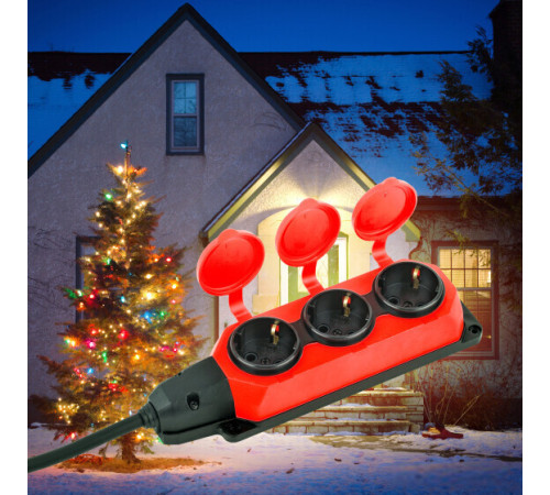 Удлинитель ЭРА UK-3e-3x1.5-50m-IP44KG Б0057584