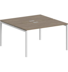 Стол Norden 140x143.8x75 SG.245.OD.44.WH белый/дуб темный