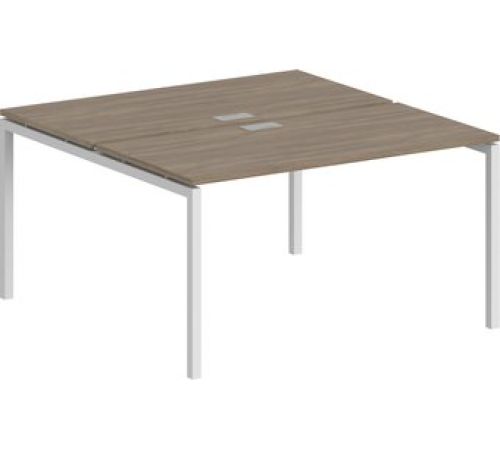Стол Norden 140x143.8x75 SG.245.OD.44.WH белый/дуб темный