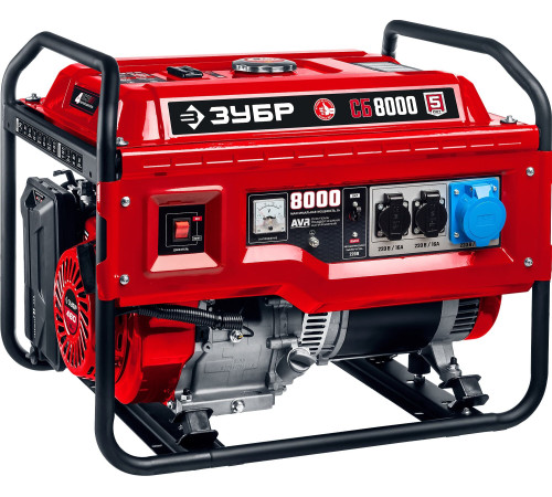 Бензиновый генератор Зубр СБ-8000