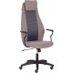 Офисное кресло TetChair Aviator флок/ткань серый/серый