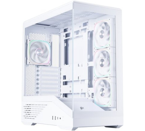 Корпус 1stPlayer GM7 ARGB GM7-WH-3FN7R-W-1FN7-W белый