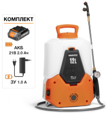 Аккумуляторный опрыскиватель Daewoo Power DSA 1221Li Set с 1-им АКБ
