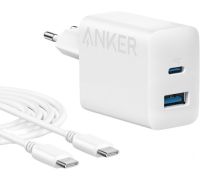 Сетевое зарядное Anker 312 20W Wall Charger 2 Ports + C