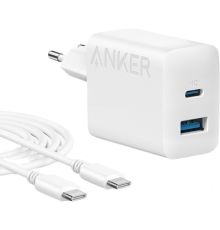 Сетевое зарядное Anker 312 20W Wall Charger 2 Ports + C