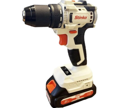 Дрель-шуруповерт Стинко ДА-13/21ВН с 2-мя АКБ, кейс
