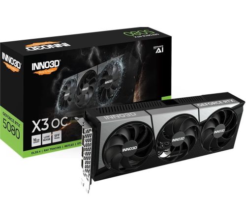 Видеокарта Inno3D GeForce RTX 5080 X3 OC N50803-16D7X-17603930