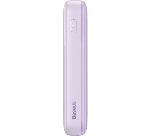 Внешний аккумулятор Baseus Comet Series Dual-Cable Digital Display Fast Charge Power Bank 22.5W 20000mAh сиреневый