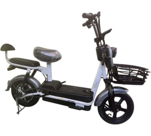 Электроскутер NOVA EC02 серый, без цепи