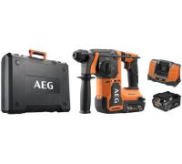 Перфоратор AEG Powertools BBH18BL2-502C 4935492343 с 2-мя АКБ, кейс