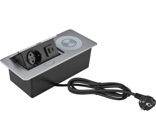 Сетевой фильтр CACTUS CS-SOCKET-USBA/C-WLESS