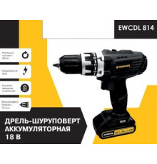 Дрель-шуруповерт Werker EWCDL 814 с 1-им АКБ, кейс