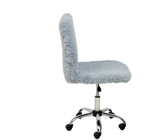 Кресло AksHome Fluffy серый