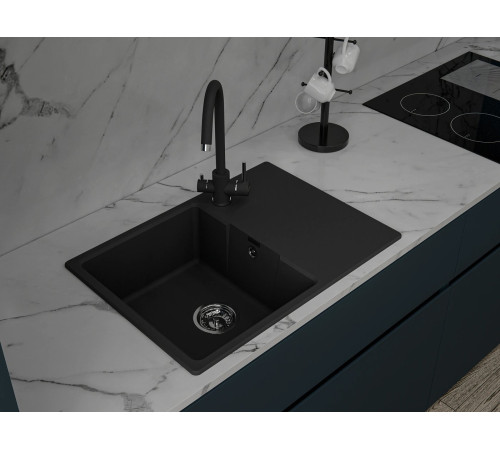 Кухонная мойка GranFest Urban GF-Urban 668L черный
