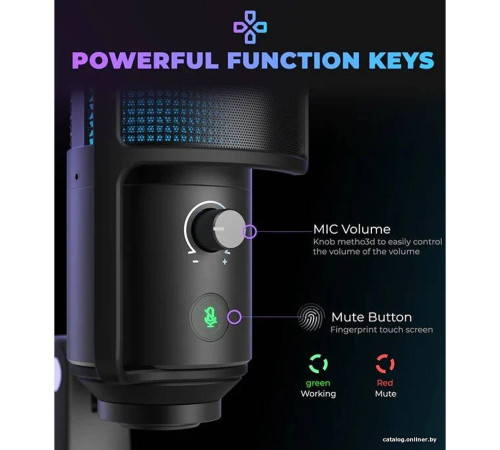 Проводной микрофон FIFINE T669 Pro 3