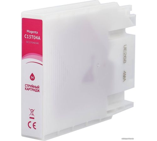 Картридж Sakura Printing SIC13T04A340 аналог Epson C13T04A M