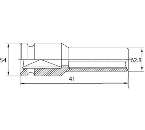 Набор торцевых головок Toptul KABE3241 1 предмет